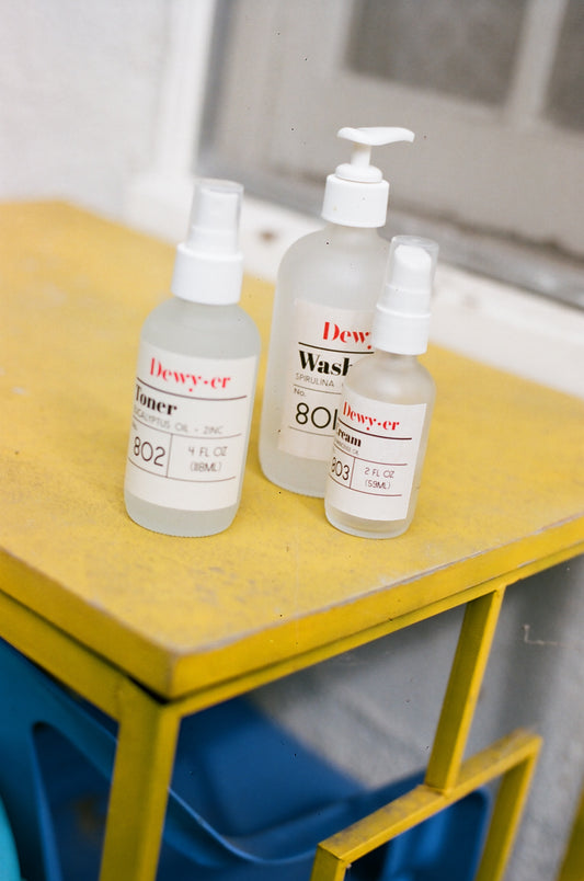 THREE STEP ROUTINE: CREAM.